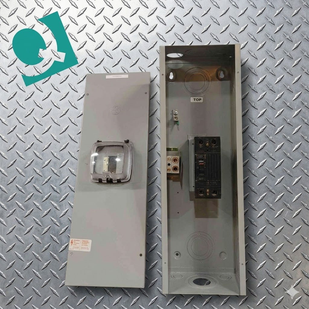 GE 150A 2Pole Enclosed Circuit Breaker w/ Switch Cover(SKU: 112473)