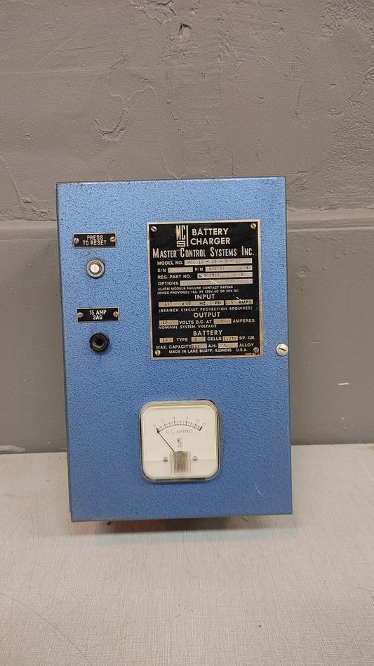 Master Control Systems Battery Charger MBC 19-12-5-LA(S6LLST12091)