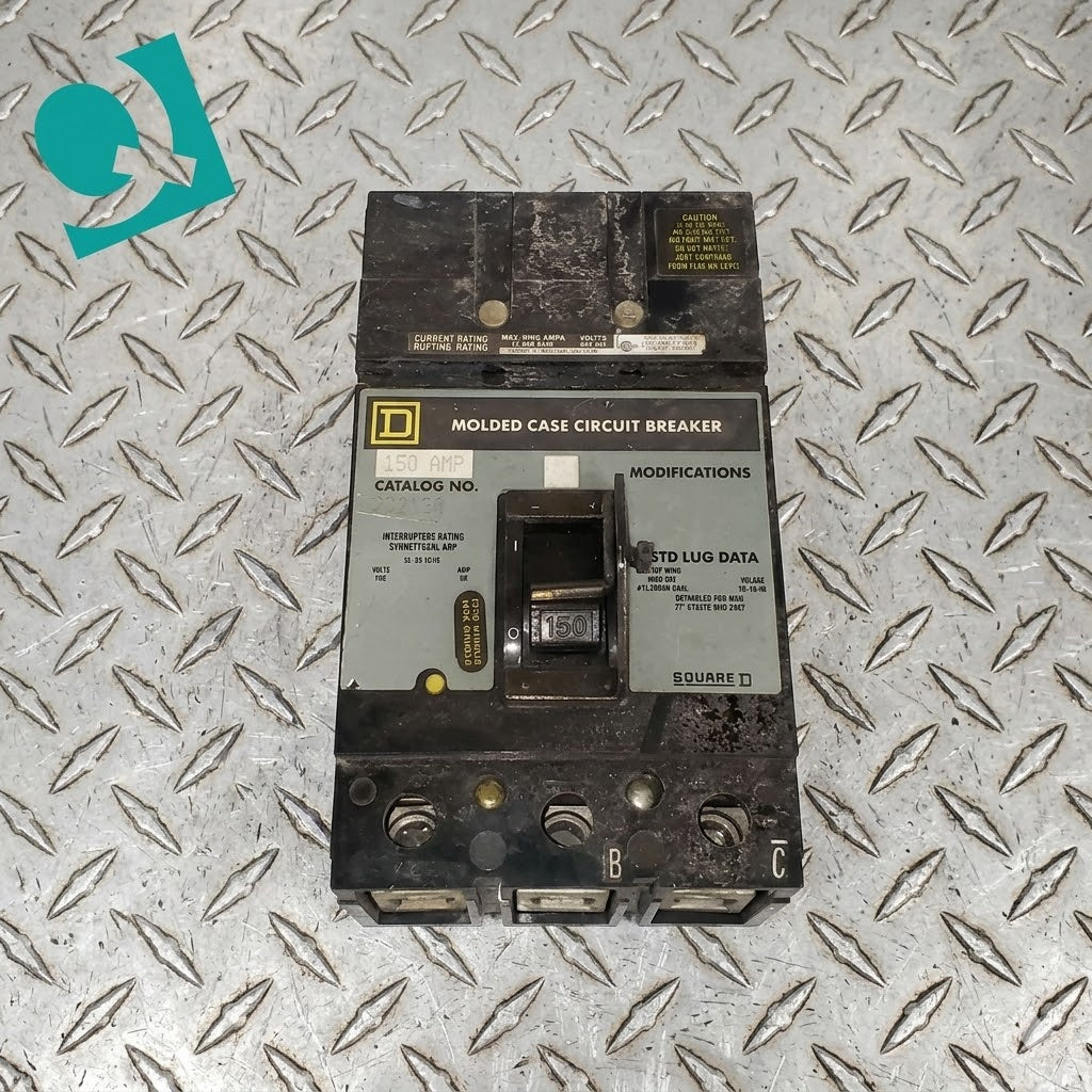 Square D 150A 240VAC 3 Pole Breaker Q232150 (SKU: 112285)