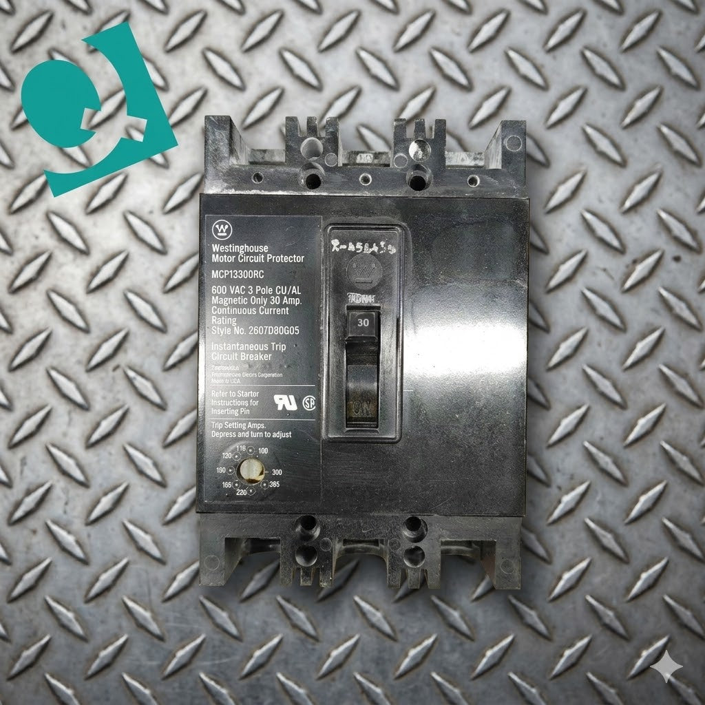 Westinghouse Motor Circuit Breaker Protector 30A 3POLES 600V (SKU: 110231)