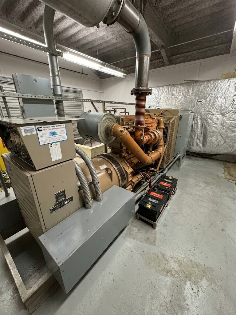 Cummins 300 kW Standby Diesel Generator 375 kVA 480V 3 Phase 1800 RPM Open Skid