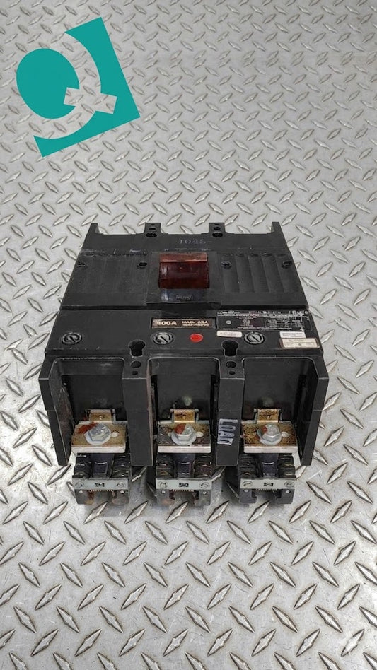 GE 400A 600VAC 3 Pole Breaker THJK436F000 MOD.5 (SKU: 112249)
