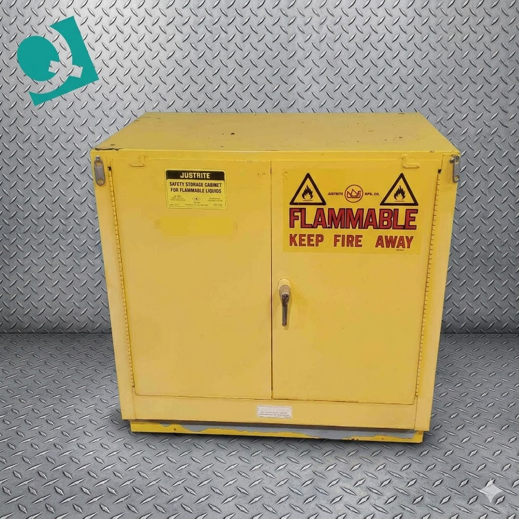 Justrite 35" 22 Gal. Flammable Liquid Storage Cabinet 25732 (SKU: S6LLST10107)