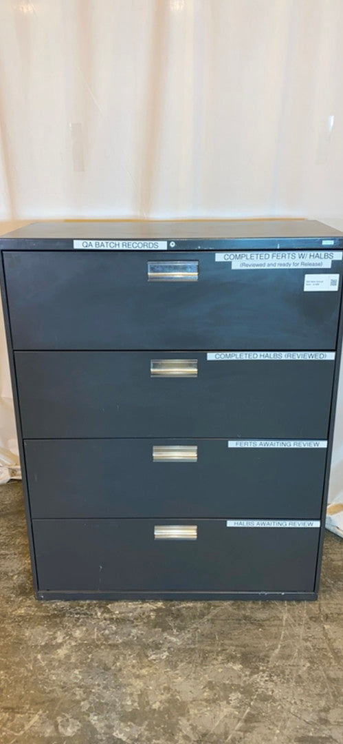 HON Grey Filing Cabinet 4 Tiered Shelves(S6LLST2115)