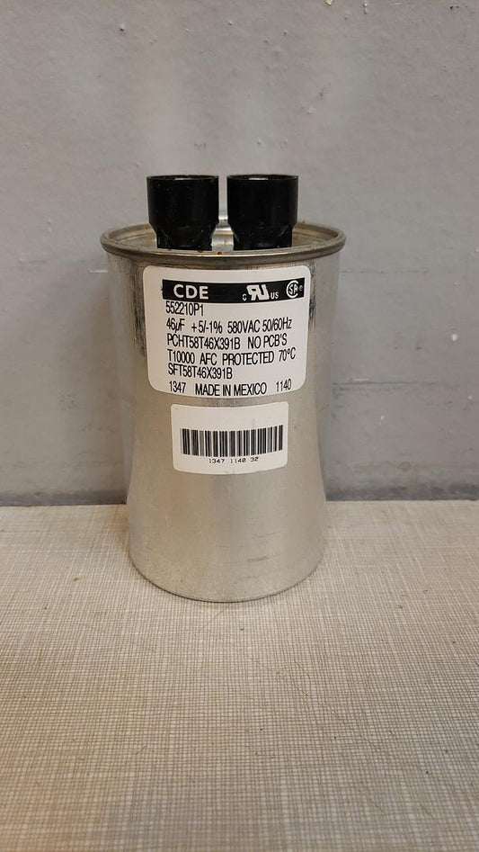 *Pickup Only* Lot of 11 CDE 552210P1 Capacitor PCHT58T46X391B 46 MF 580 VAC AFC 50/60 Hz(S6LLST11221)