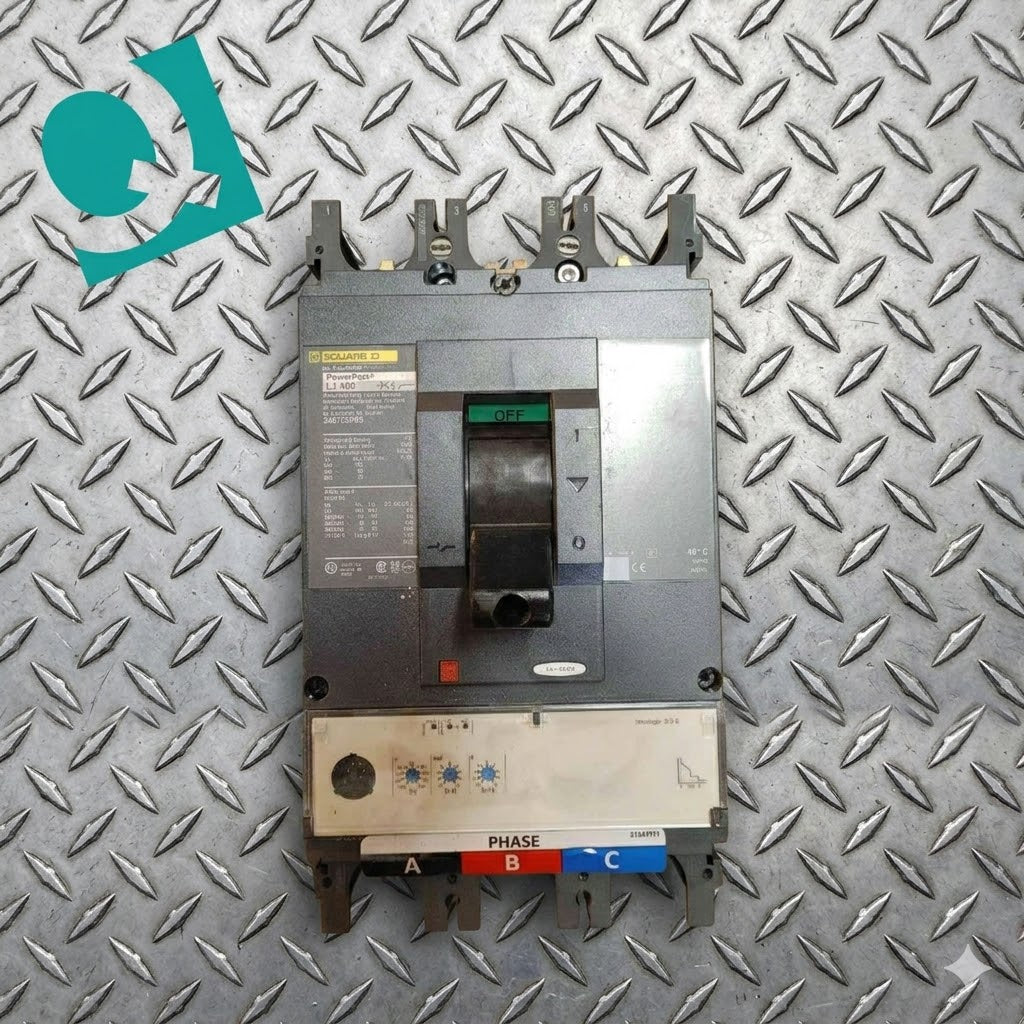 Square D PowerPact 3 Pole Circuit Breaker 400A LJ400