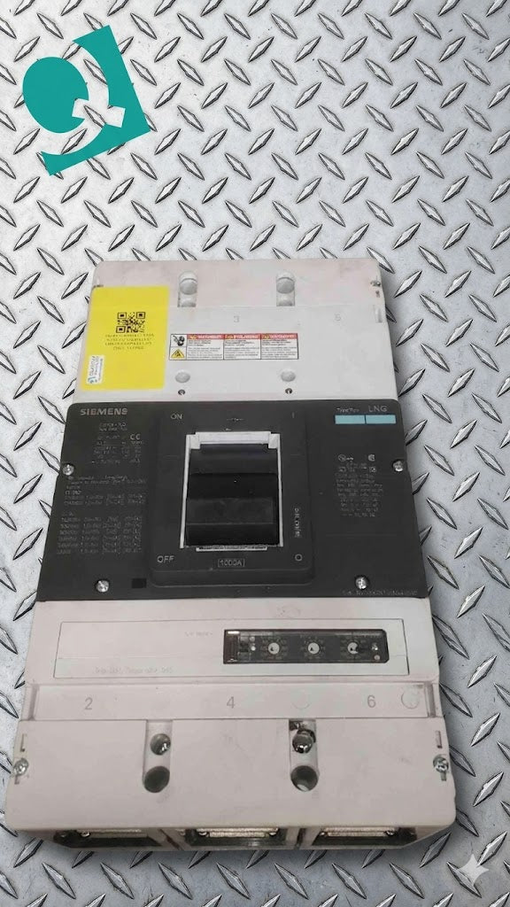 Siemens 1000A 600V 3 Pole Breaker LNX3N100MA4UCM5 (SKU: 112380)