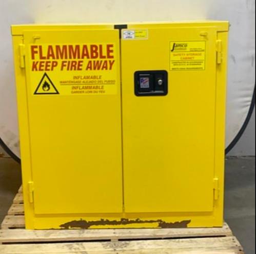 34" JAMCO 22 Gal Flammable Storage Cabinet BS22(S6LLST4563)