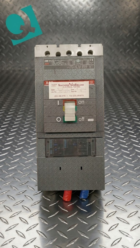 400A ABB S5N 3 Pole AL01033397 AB4507 SACE PR211 (3614AA)(3614AA)