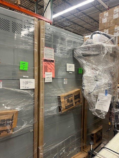 GE 2500A 3 Section Switchboard 480Y 277V 3PH 4W 65kA NEMA 1 2500 Amp Main Lineup