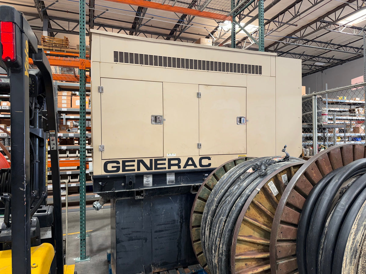 Generac SD0060 60 kW Diesel Generator John Deere 120/208V 3PH Enclosed Base Tank