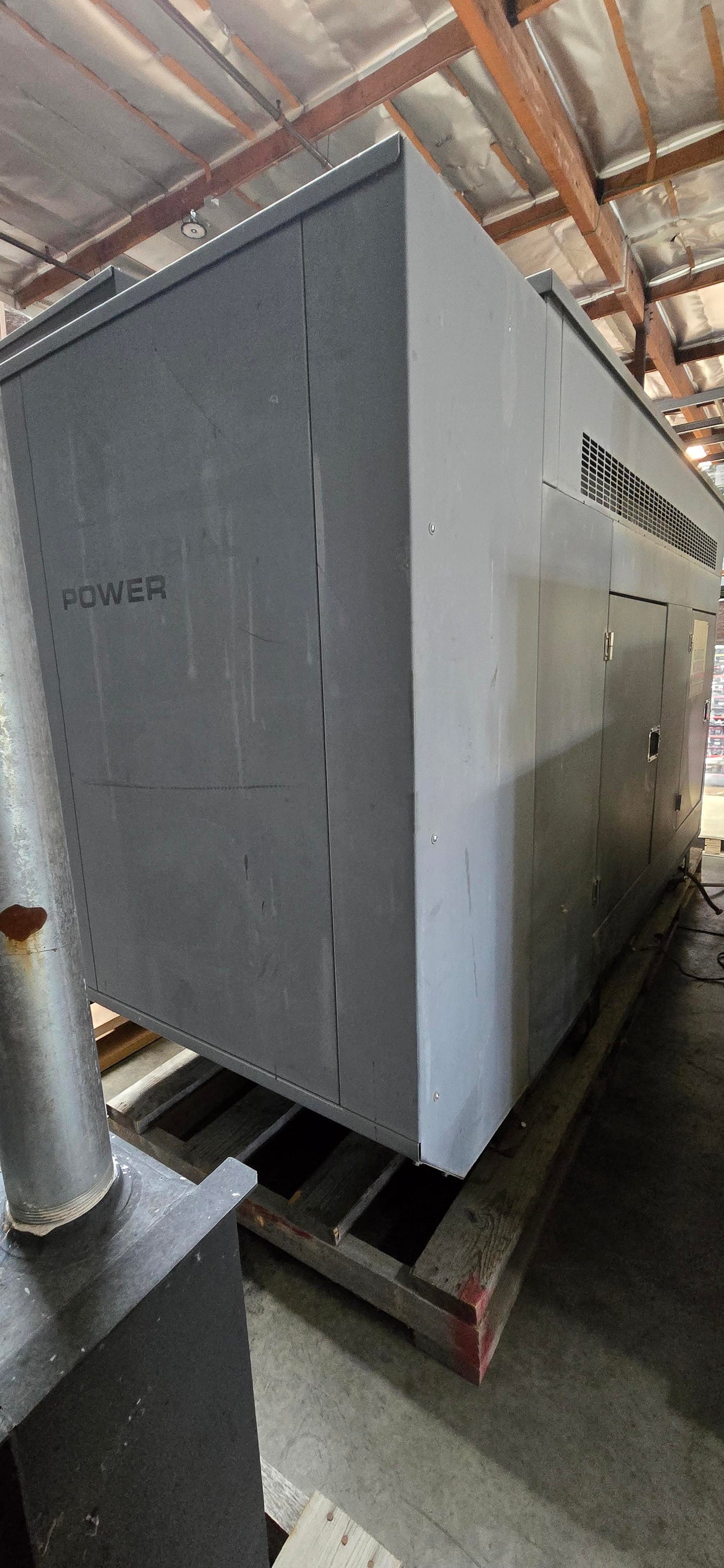 Generac 50kW Diesel Standby Generator 1 Phase Model SD0050 2014 Industrial