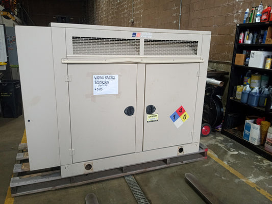 30KW MTU 120/208V 104A 3PH Nat Gas LP Generator NL30GG6 314Hrs(SKU: 110681)