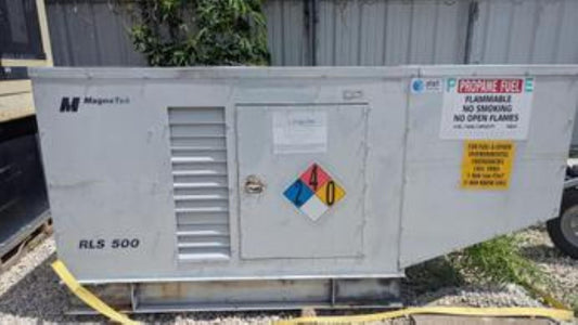 AS-IS 40KW MAGNETEK Generator RLS 500 120/240V 167A 1PH LP/NG (SKU:109664)