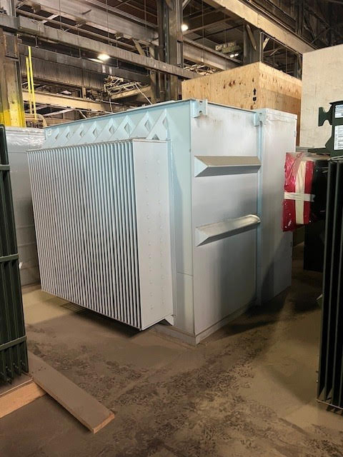 Eaton Pad Mount Transformer. 1500kVA, 46000V Primary x 480Y/277V. Condition: New