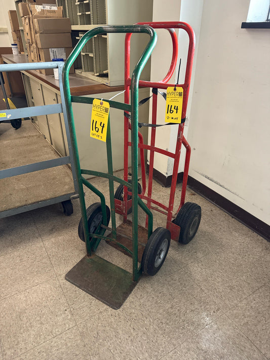 LOT OF (2) HAND TRUCKS