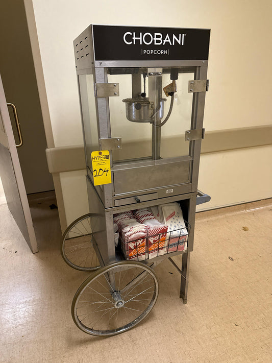 Lil' Maxx Popper Commercial Popcorn Machine, 120V, 1250 Watts
