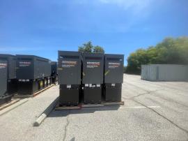 New 30KW Generac Diesel Generator 120/240VAC 3PH 2.2L Eng 190 Gal Tank