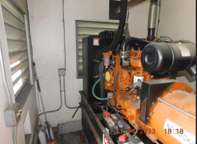 50kW Generac 94A01337-S Diesel Generator 1ph 120/240 '94
