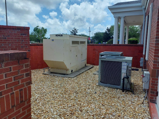 100KW Kohler 100RZG Nat Gas LP Generator 1&3PH Bad Mixing Valve