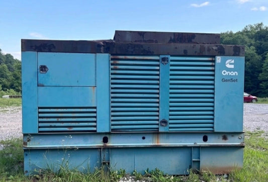 Cummins Onan 250 kW Diesel Generator DFAC L10 277/480V Enclosed 78 Hours