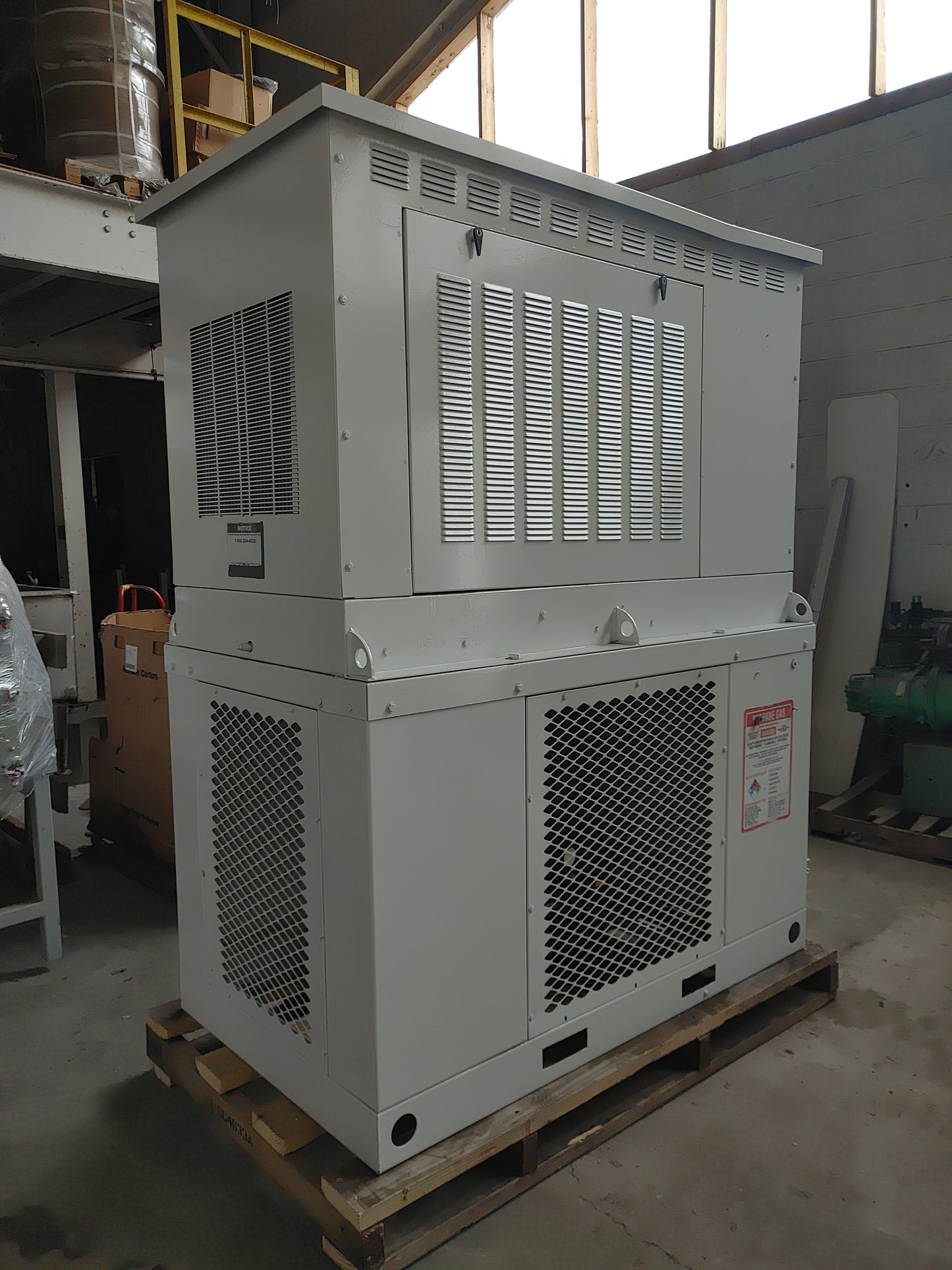 30KW 30SGT Lynx Power Systems Nat Gas LP Generator 429 Hrs TESTED (SKU: 110273)