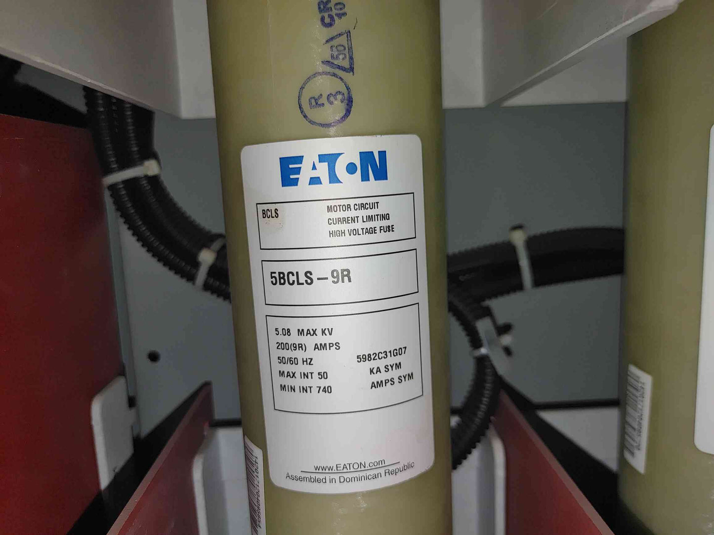 50KA Symmetrical Eaton AmpGard Medium Voltage Motor Control 7200/4160V CVST (SKU: 111333)