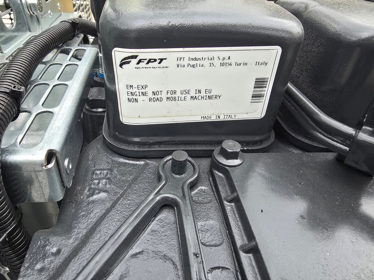 135KW NEW FPT Powered Open Skid Diesel Generator TIER 43