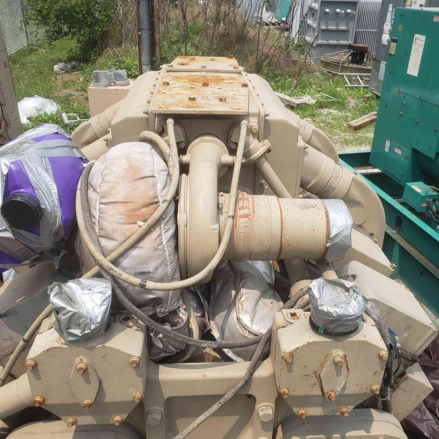 AS-IS 750KW Cummins KTA38 680FDR6069 480/277 1128A 3PH Diesel  NON WORKING (SKU: 112184)