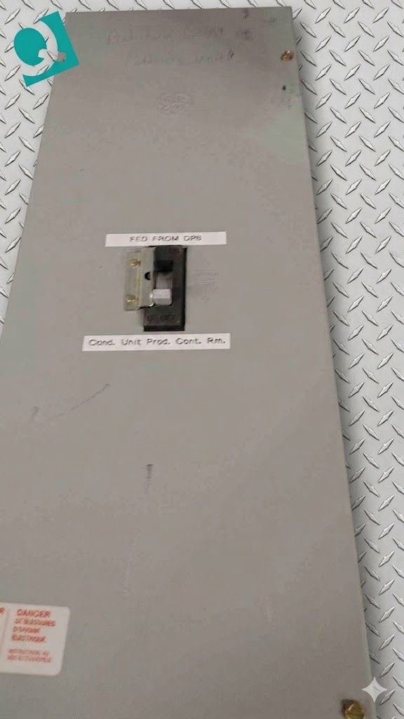 GE 20A 3Pole Enclosed Industrial Circuit Breaker TED134020WL (SKU: 112472)