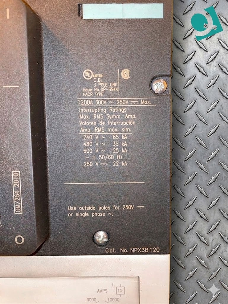 SIEMENS NPX3B120, 1200A(S6LLST1308)