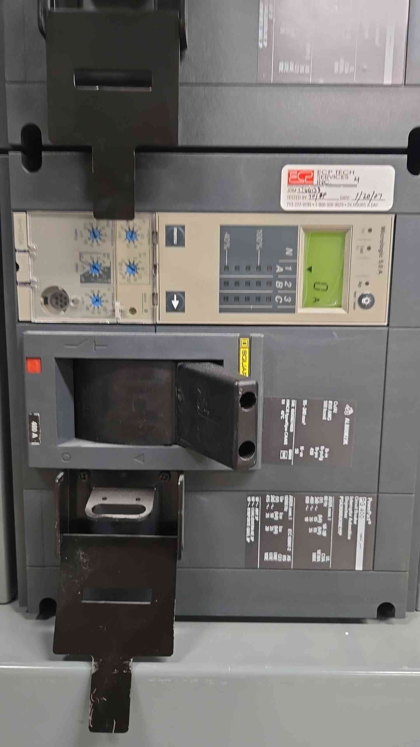 1000A I-Line Square D Distribution Panelboard 1x RG1000 & 4x PG400 Breakers (107639)