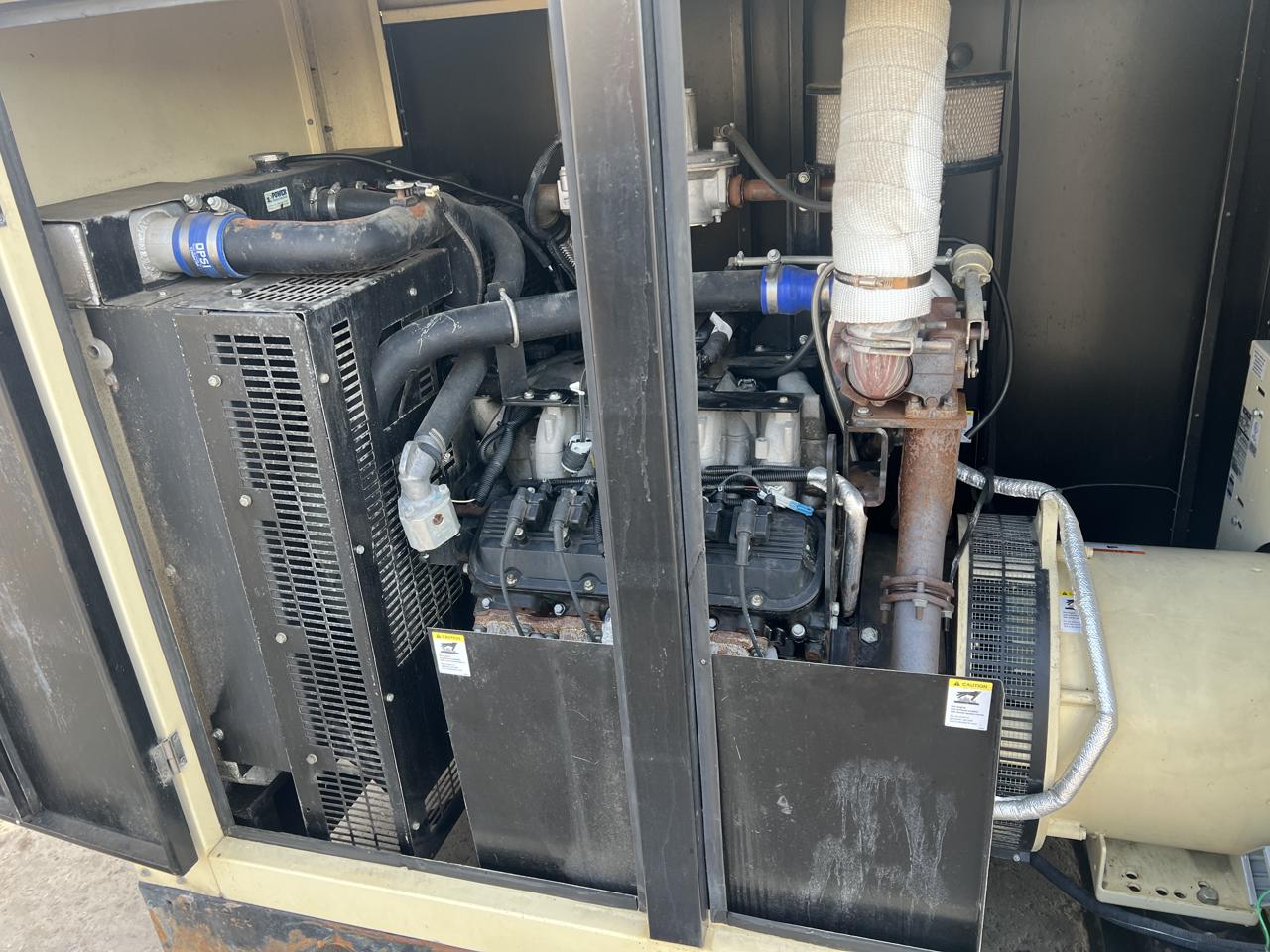 150 kW Kohler Generator GM-8.1L Engine NG/LP With Enclosure