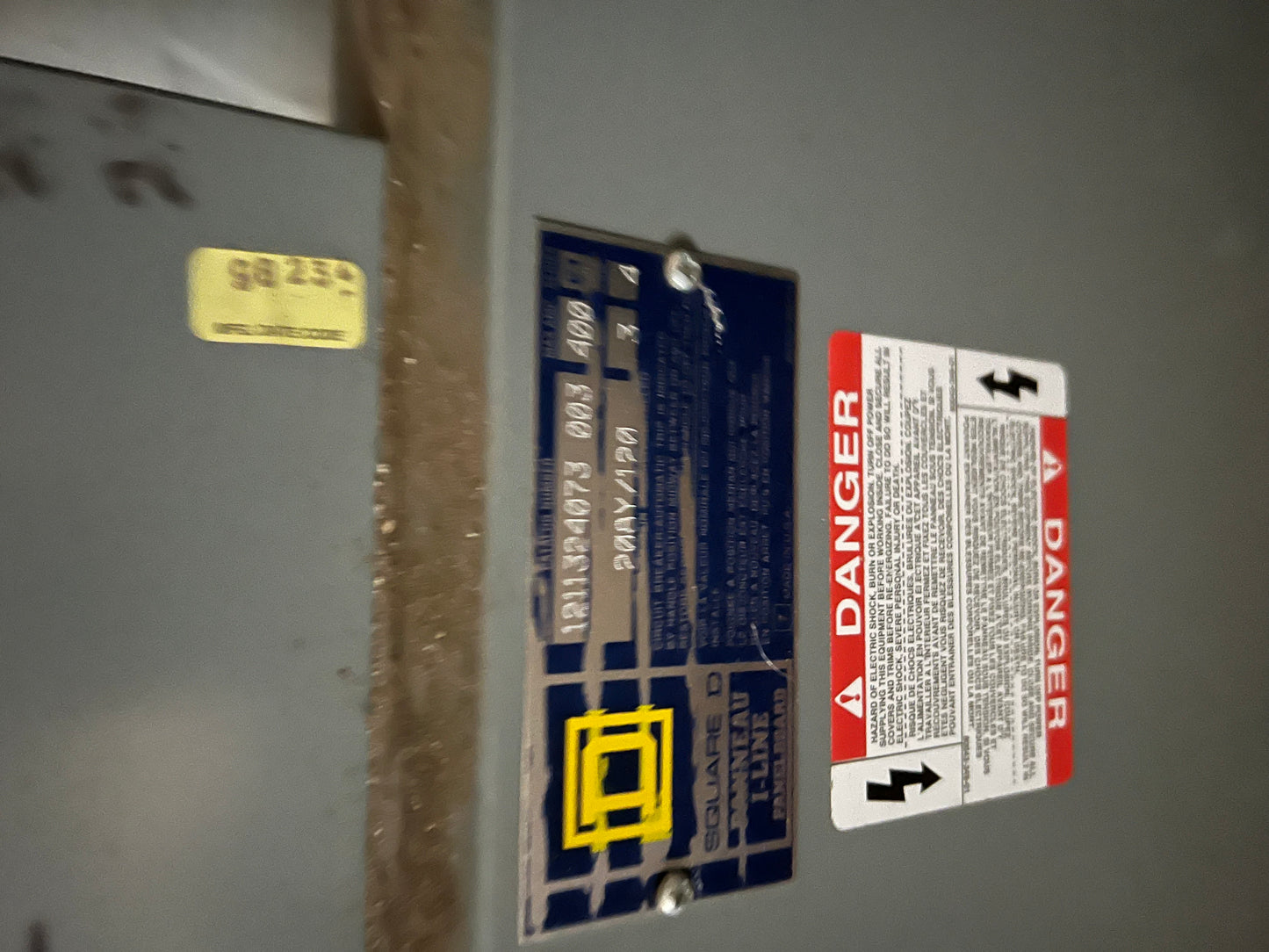 400A Square D I-Line Panelboard 208/120v (SKU: 109916)