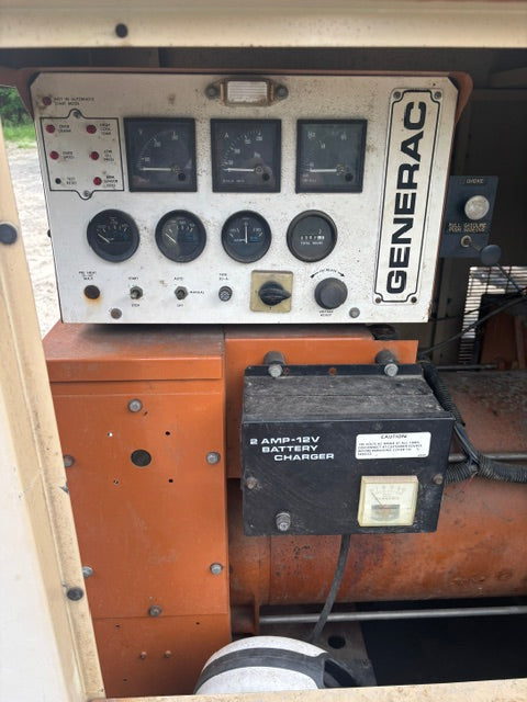 Generac 50kW Towable Mobile Generator 50kW 1/3PH LP Gas Trailer TESTED w/ VIDEO