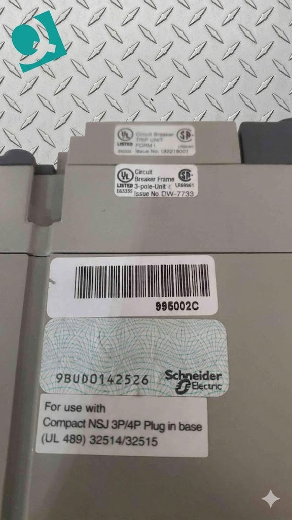 Merlin Gerin 160/400A 600V Breaker NSJ400H STR trip unit(SKU: 111870)