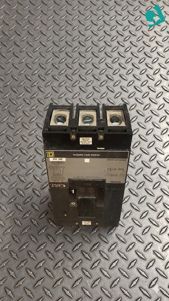 Square D 400A LAL36000M Series 4 Circuit Breaker(S6LLST9036)