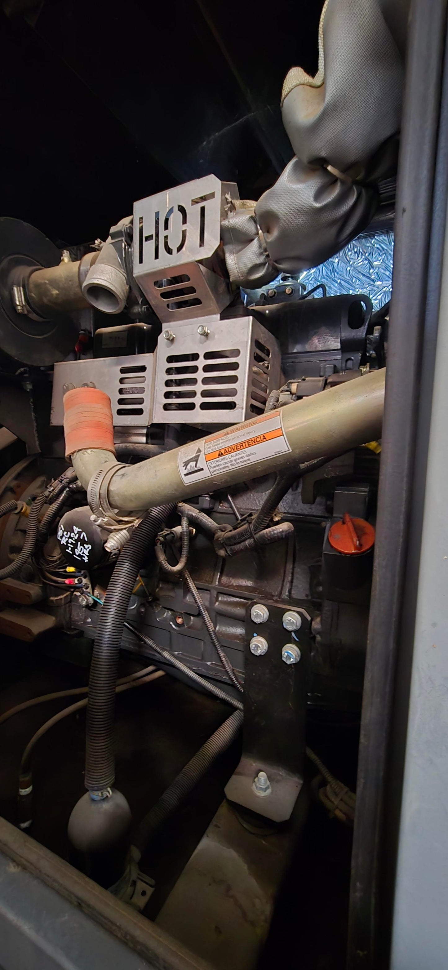 Generac 50kW Standby Diesel Generator 1Ph 120/240V Industrial SD0050 WSG1068