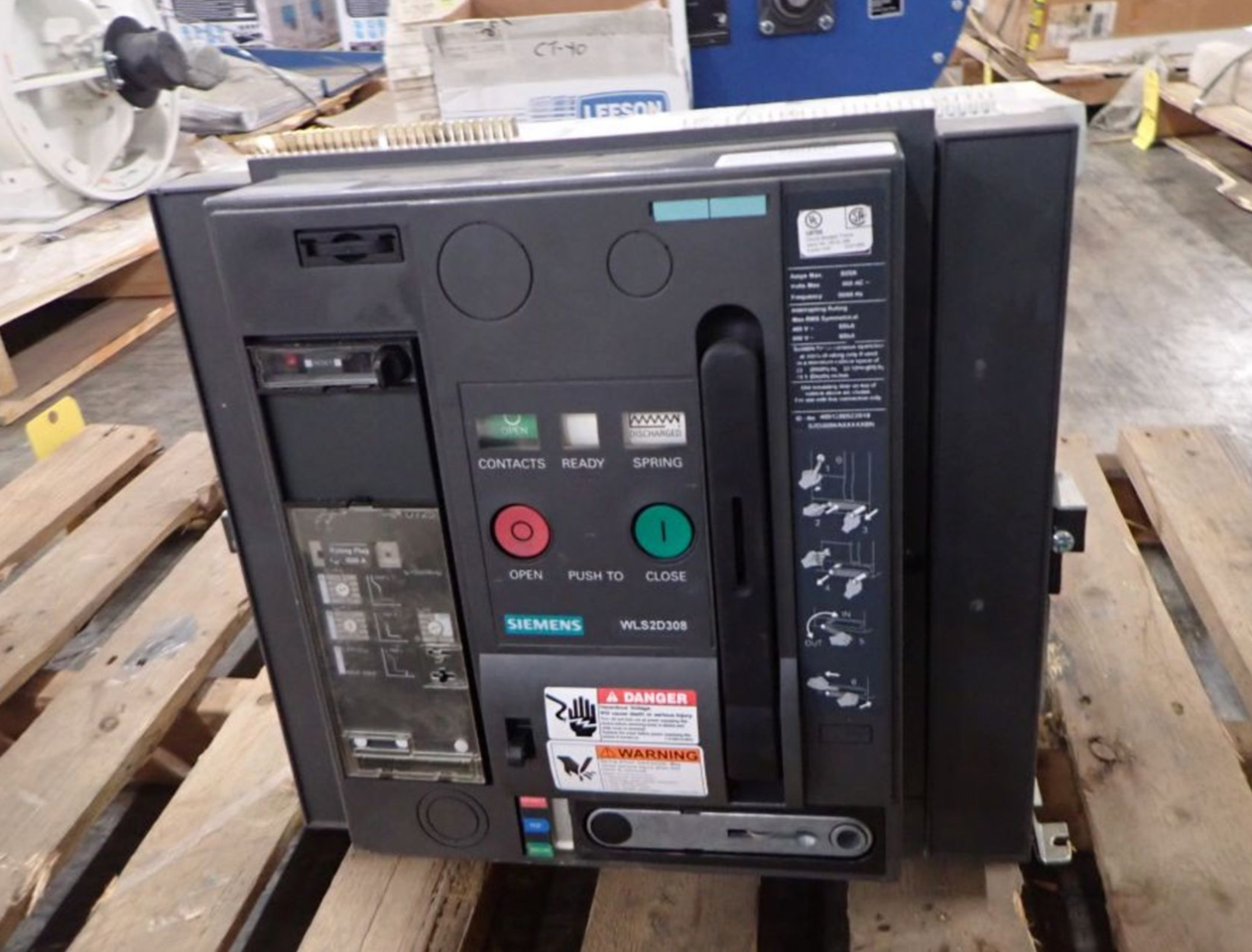 800A Siemens Cubicle Bus WLSD308