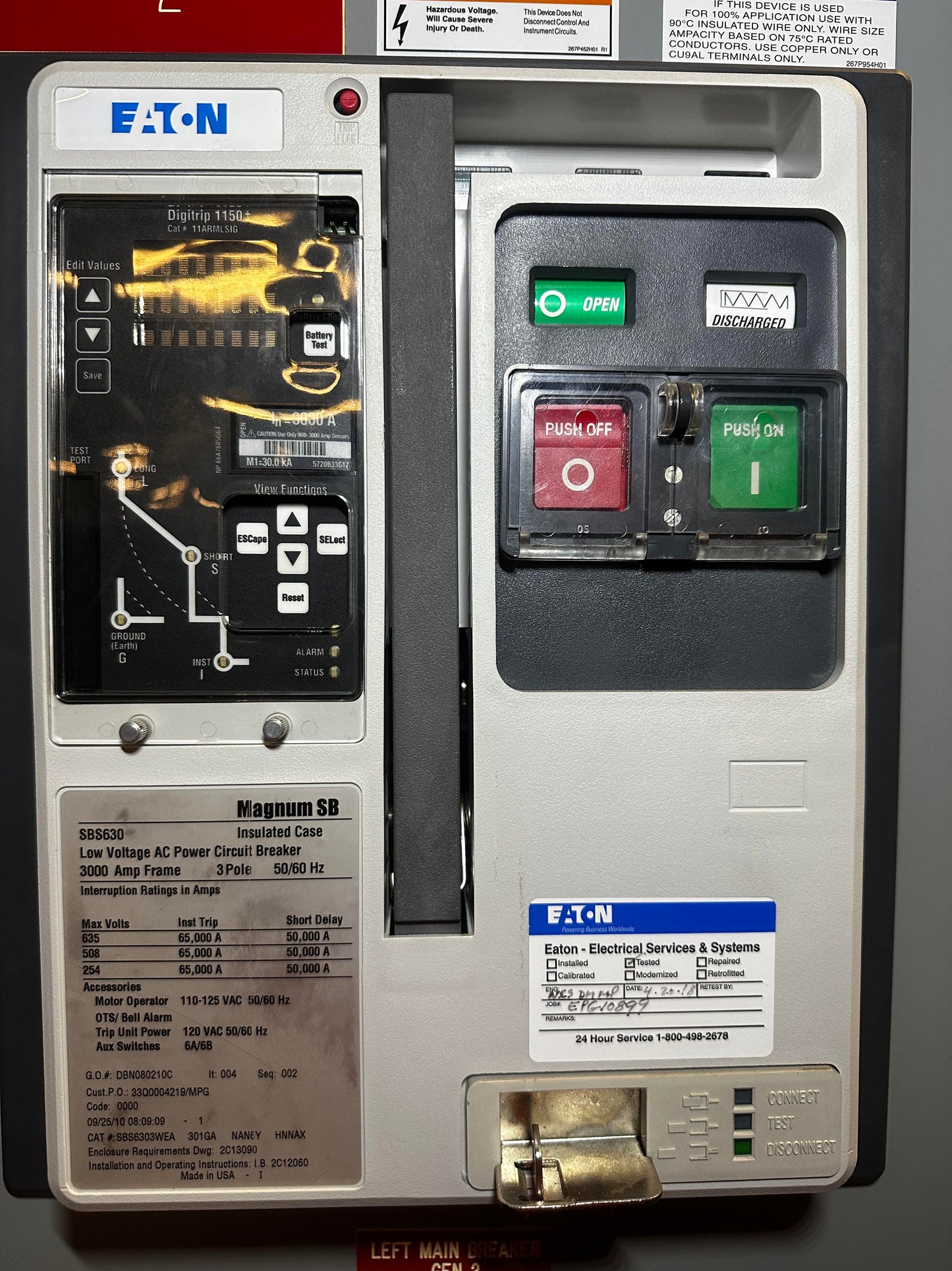 PowRLine 3000A Switchboard '10 Dual Main & Metering 480V Magnum SB Gear (101477)(101477)
