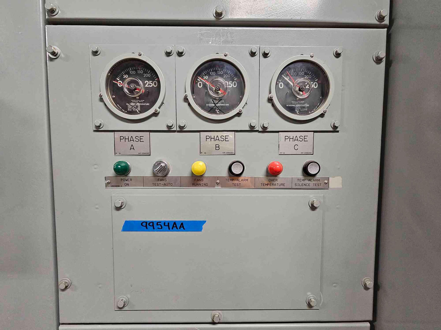 2500KVA GE Transformers 13800v x 480/277 Substation Dry Type Xfrmr #M156438B 2500KVA-CT 06450 (SKU: 103079)