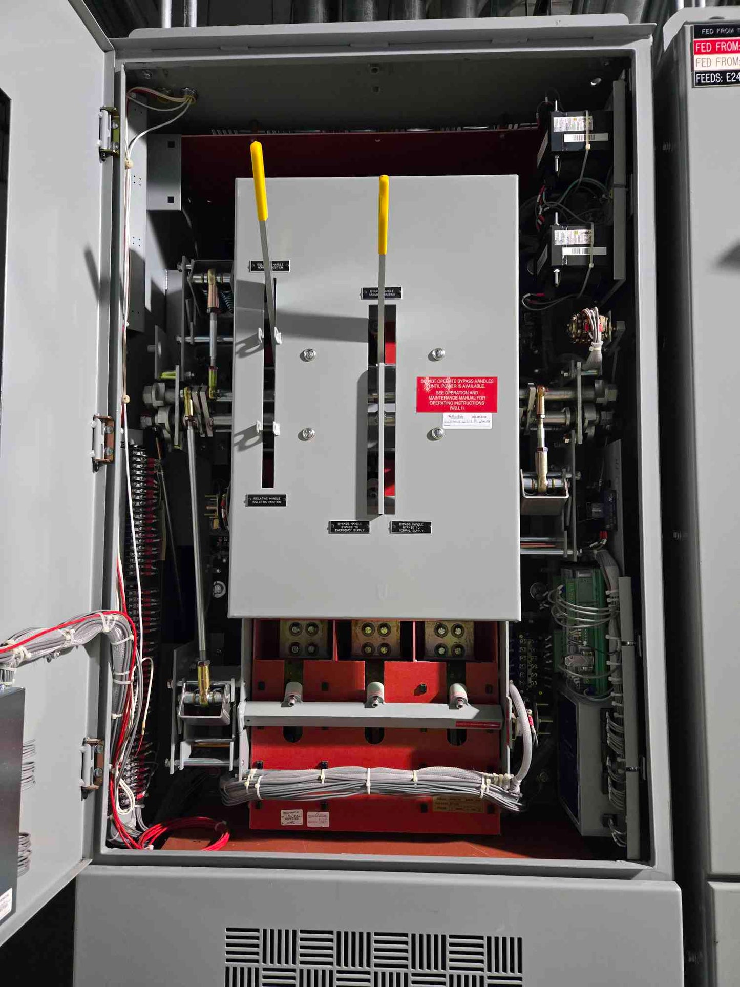 1600A Russeectric 277/480v ATS RTBDNB-16003CEF (107663)
