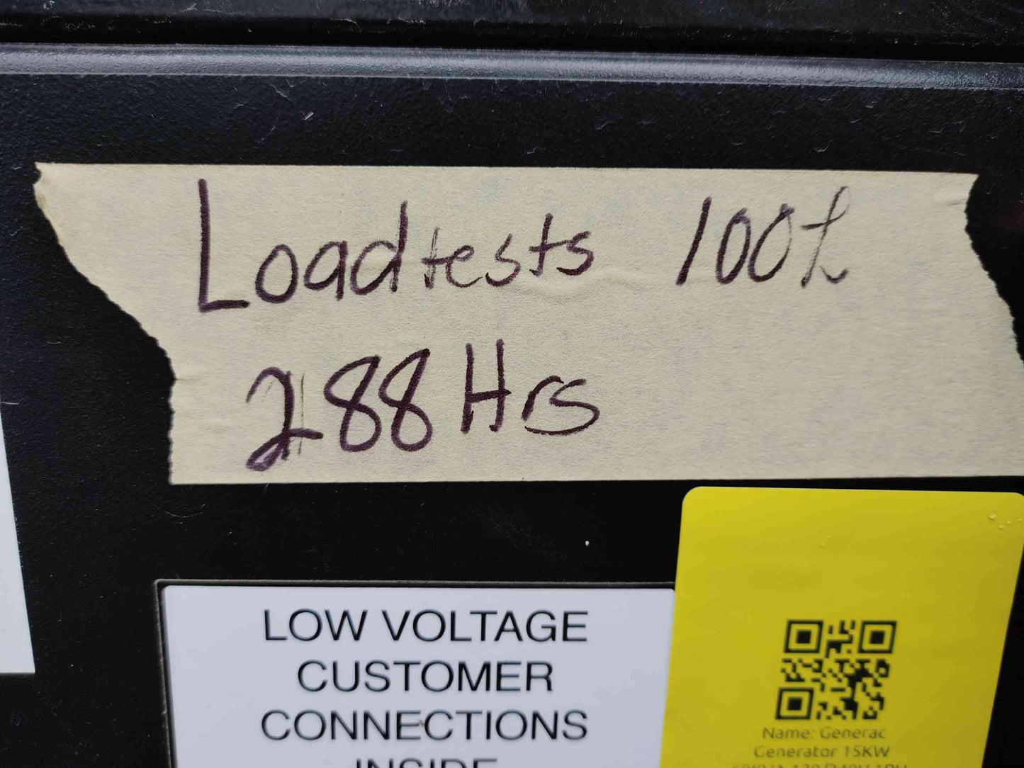 15KW Generac Generator 120/240V 1PH 288Hrs Diesel SD15 LOAD TESTED (108316)