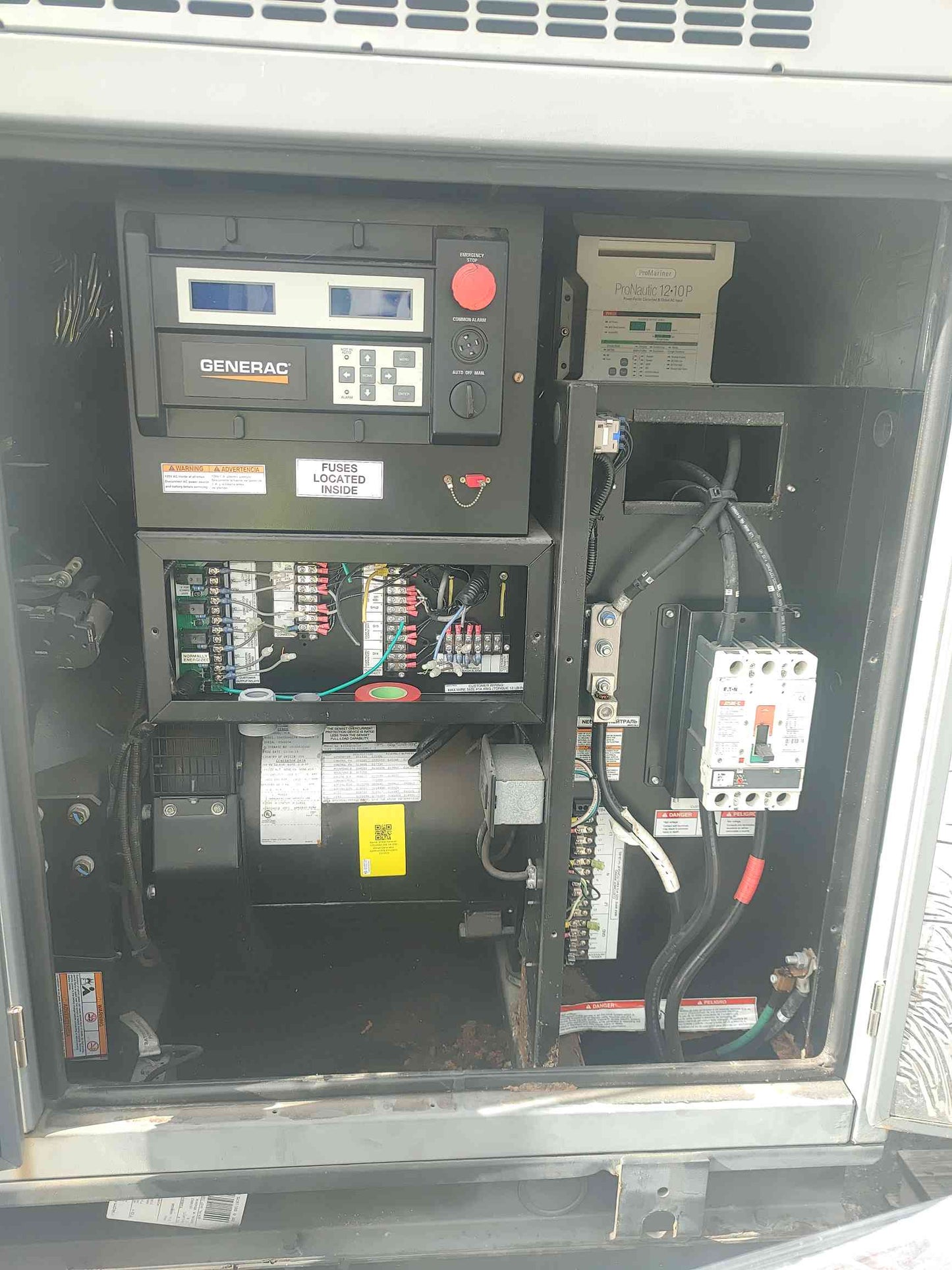 AS IS 50KW Generac 1PH Diesel Generator SD0050 378.2Hrs 2.4L FPT '13 (SKU: 110723)