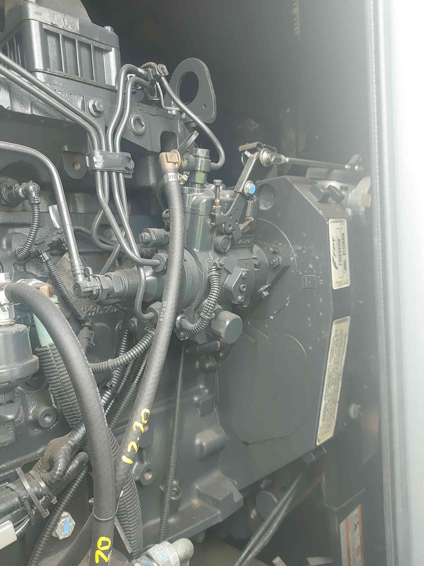 AS IS 50KW Generac 1PH Diesel Generator SD0050 378.2Hrs 2.4L FPT '13 (SKU: 110723)