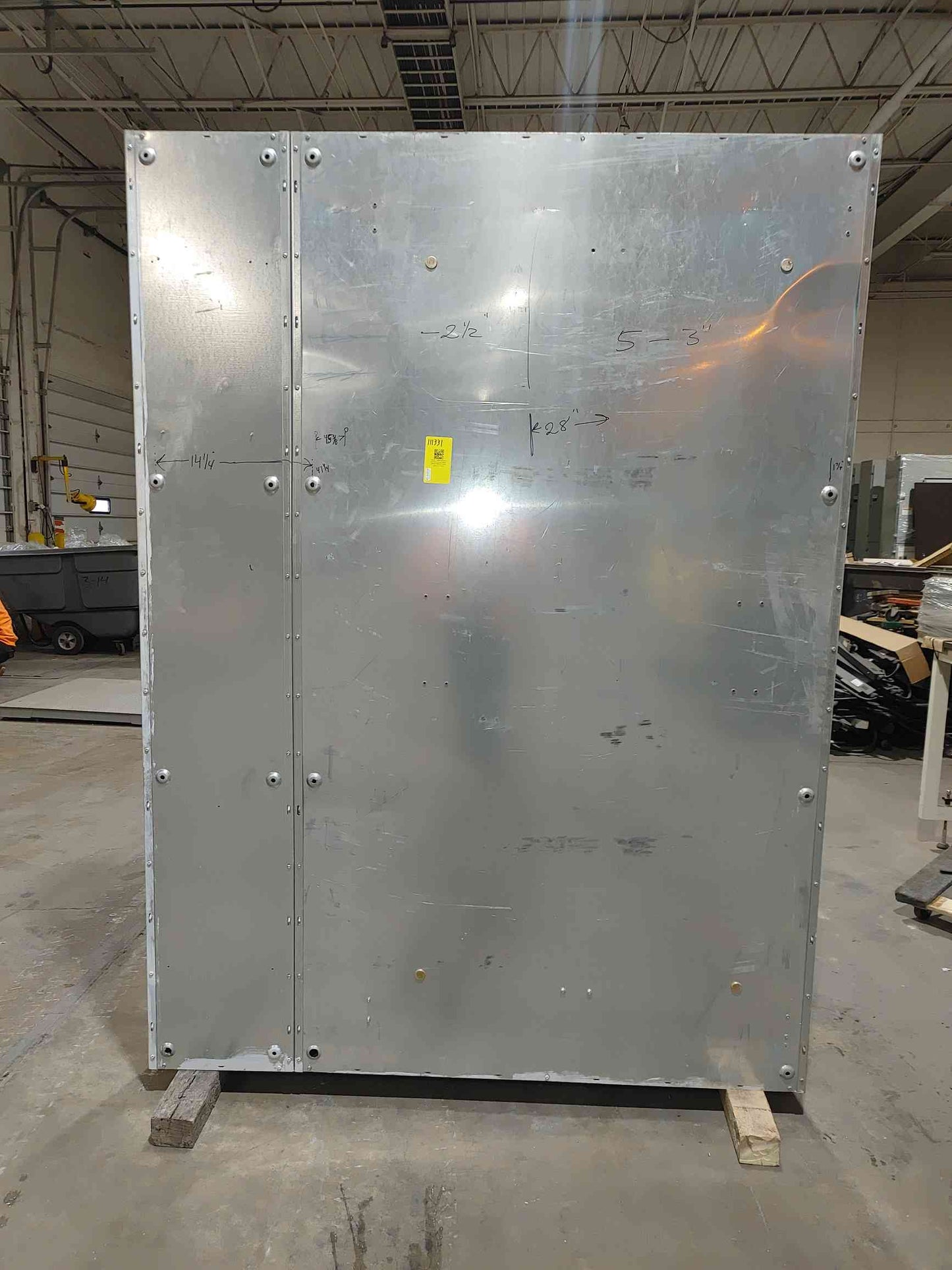 1000A Square-D HCR-U I-Line Panelboard 480/277 3PH 8 Breakers & Main (SKU: 111331)