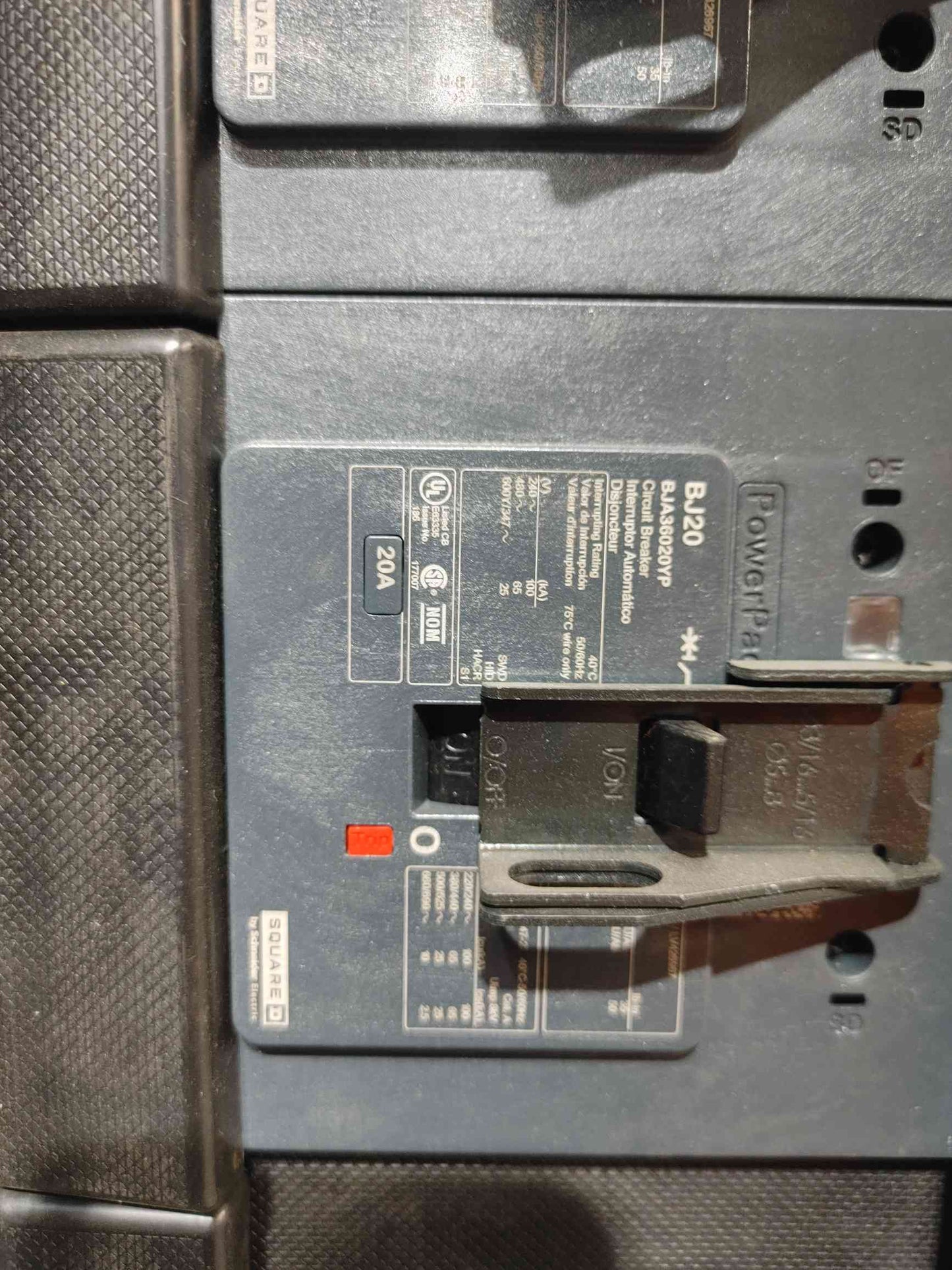 1000A Square-D HCR-U I-Line Panelboard 480/277 3PH 8 Breakers & Main (SKU: 111331)