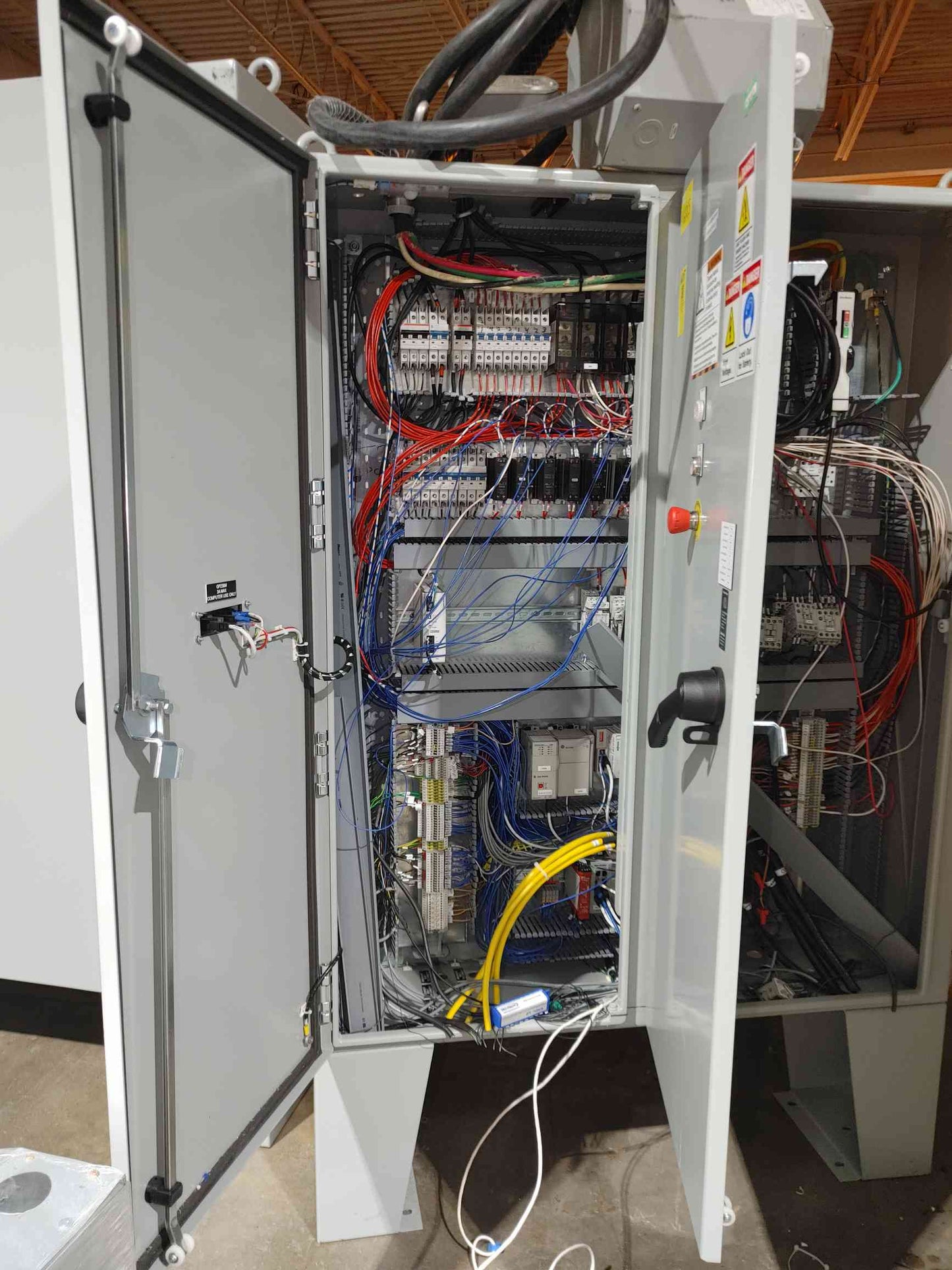 Industrial Batttery Control Panel 61.2A 480V 3PH 60Hz '22(SKU: 112015)