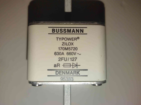 Lot of 2 Bussman Typower 170m5720 630A(S6LLST6732)