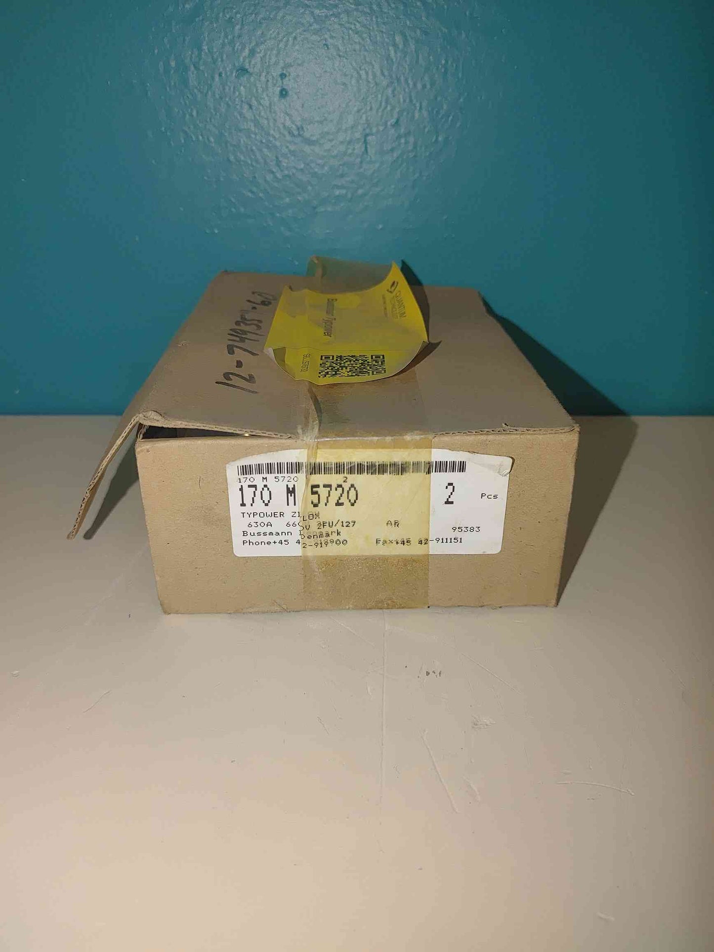 Lot of 2 Bussman Typower 170m5720 630A(S6LLST6732)
